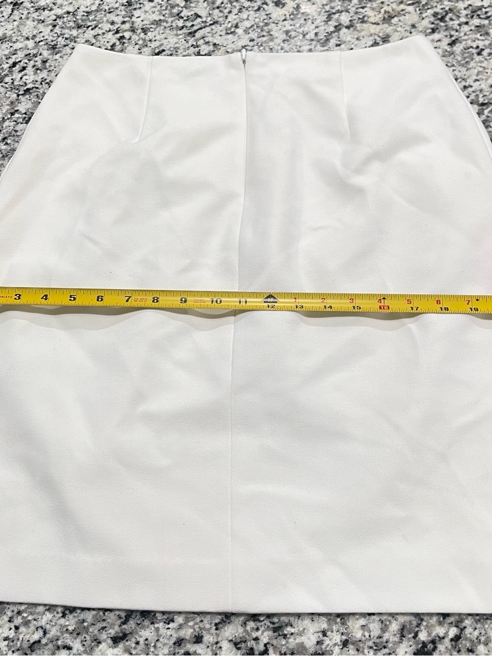 MADEWELL Off White Women's Pleated A-Line Skirt - Size 10 - Picture 6 of 16